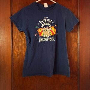 Women’s Classic Fit Medium ‘I was left unsupervised’ Graphic T Shirt